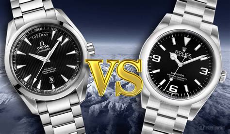 seamaster aqua terra vs rolex explorer|omega seamaster rolex review.